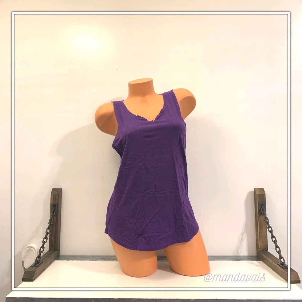 Purple Muscle tee